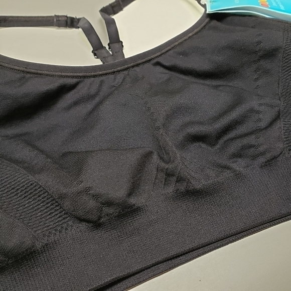BARELY THERE NWT Custom Sports Bra CustomFlex XS/Black - Picture 5 of 8